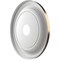 Ekena Millwork PVC Medallion (Canopies up to 11 1/2"), 19"OD x 3 1/2"ID x 1 1/2"P, Metallic Antique Brass CMP19TRCAB - alternate 2